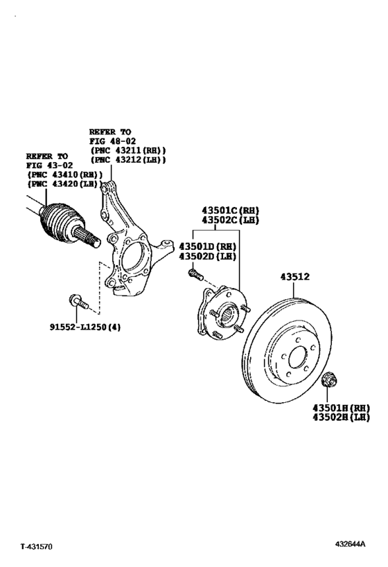 Front Axle Hub