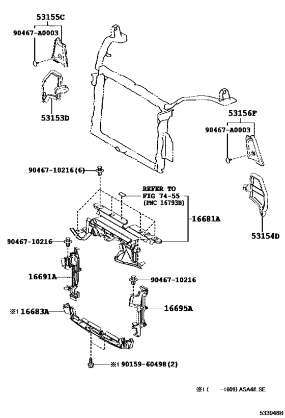 Front Fender Apron & Dash Panel