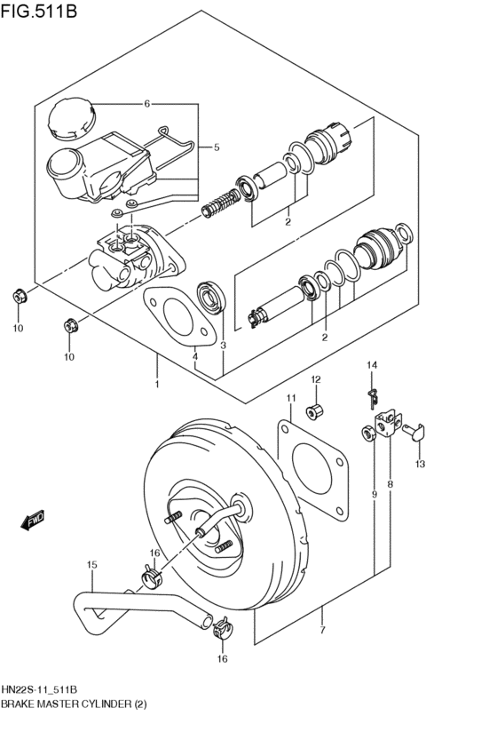 brakes master cylinder