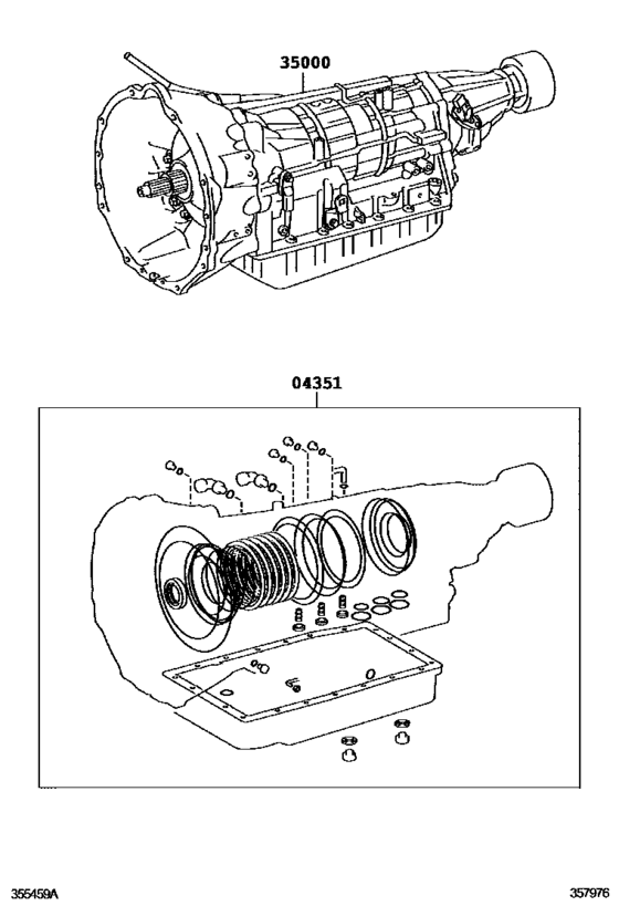 Transaxle Or Transmission Assy & Gasket Kit (Atm)