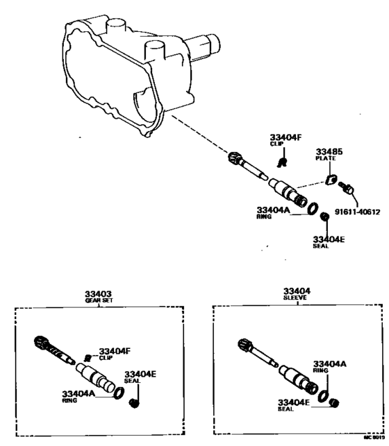Speedometer Driven Gear (Mtm)