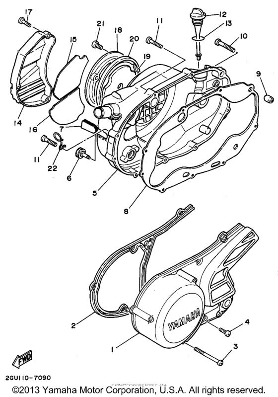 Crankcase cover