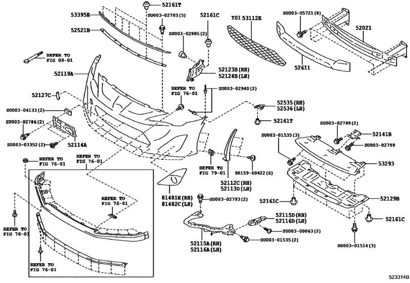 Front Bumper & Bumper Stay
