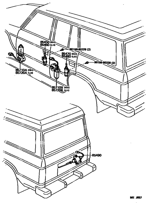 Door Motor & Door Solenoid