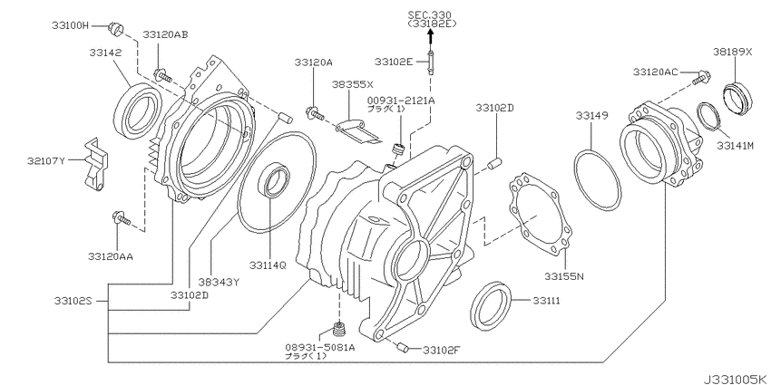 Transfer case