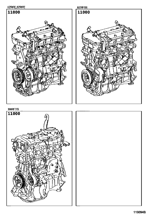 Partial Engine Assembly