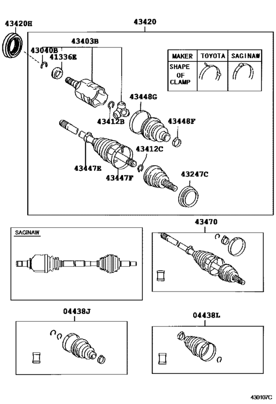 Front Drive Shaft