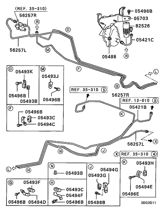 Fuel line & vapor gas control