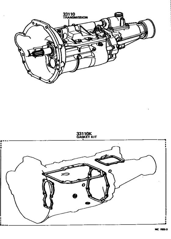Transaxle Or Transmission Assy & Gasket Kit (Mtm)
