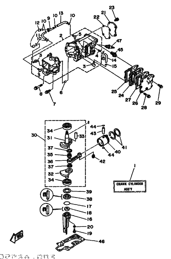 Cylinder & crankcase