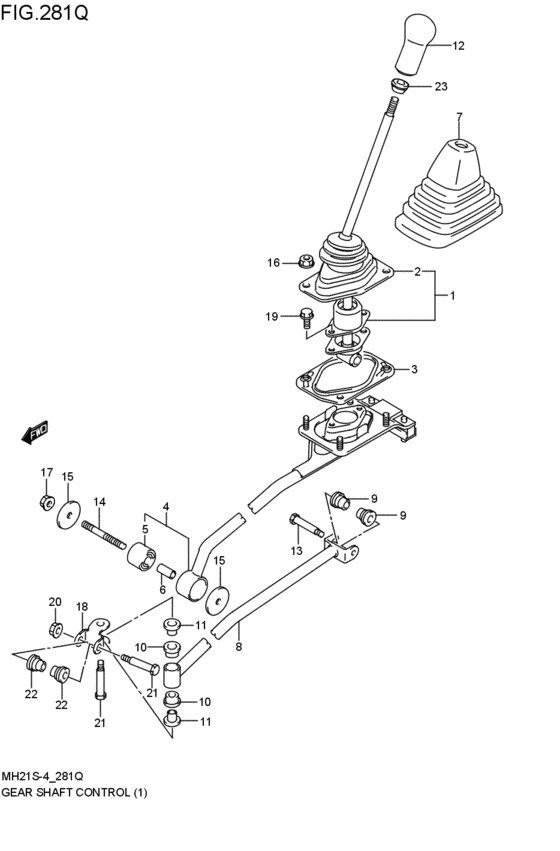 gearlever control