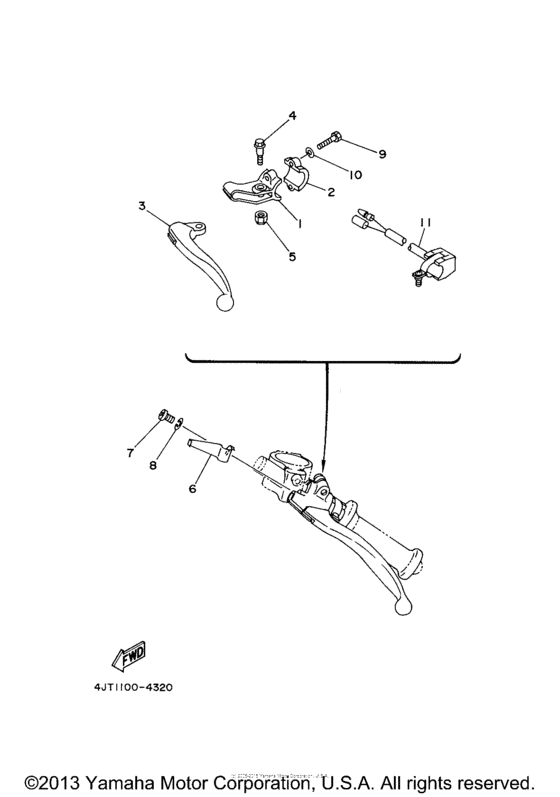 Handle switch & lever