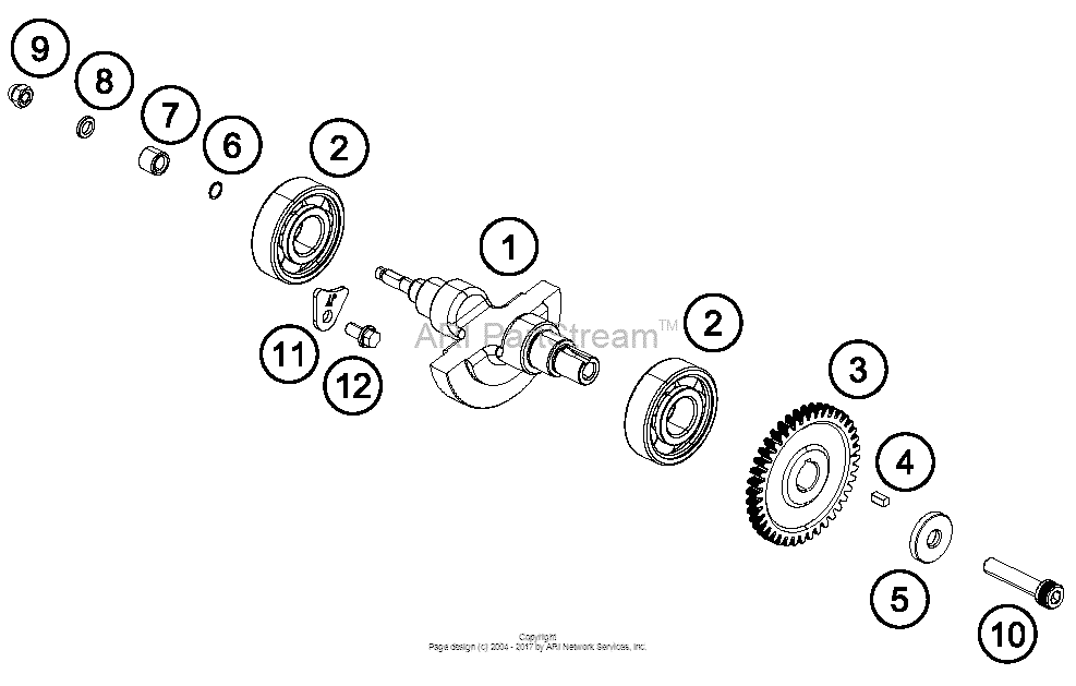 Balancer Shaft for 2015 KTM RC 390 US/EU sales region, , 18110653940891