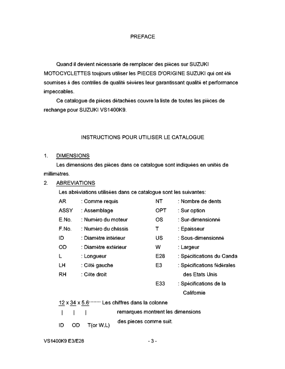Catalog preface