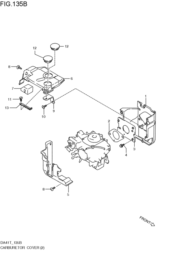 キャブレタカバー