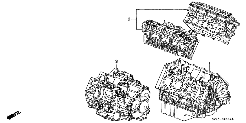 Engine assy./ transmission assy.