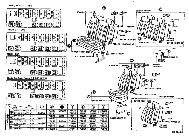 Seat & Seat Track