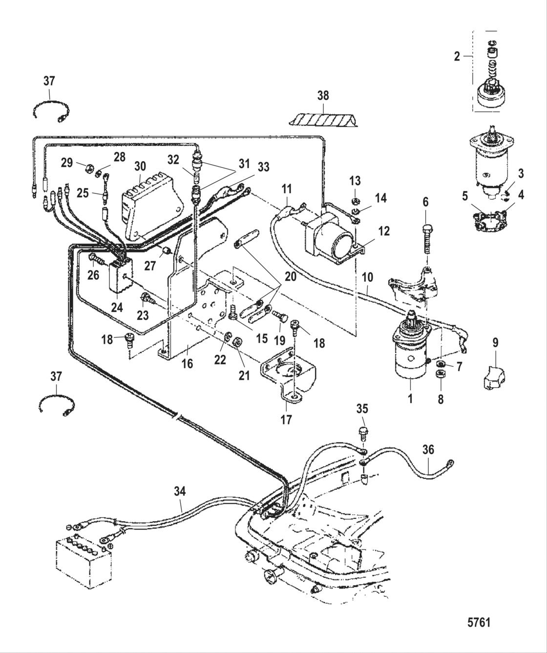 Electric Starter Components