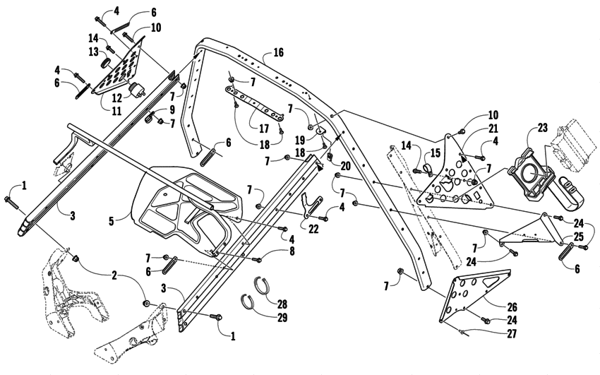 Steering Support Assembly