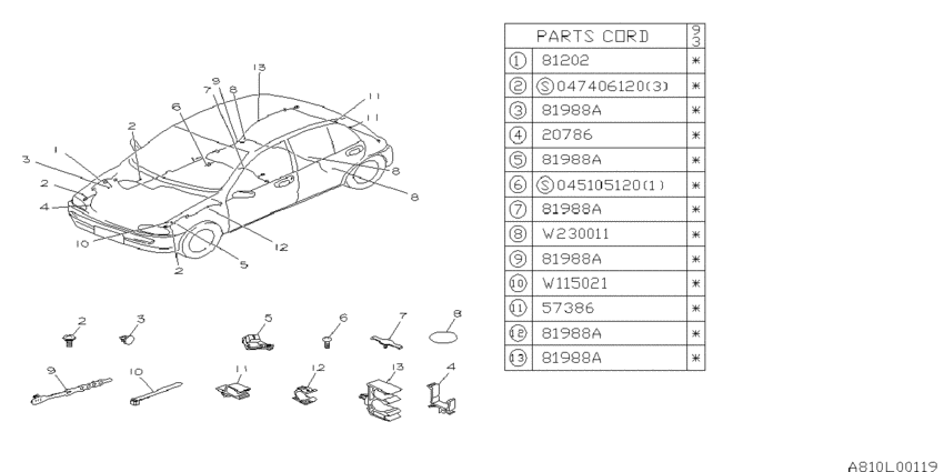 Wiring harness (main)