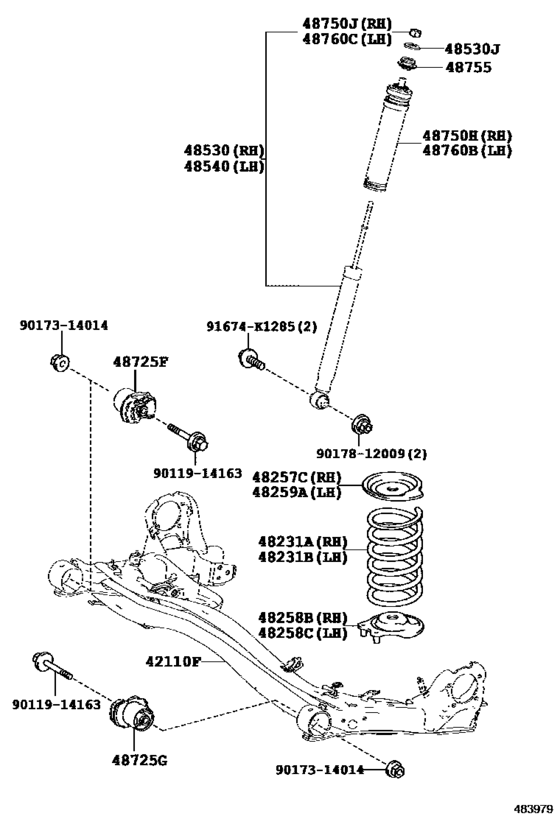 Rear Spring & Shock Absorber