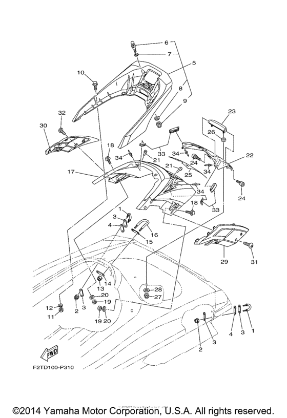 Seat & under locker