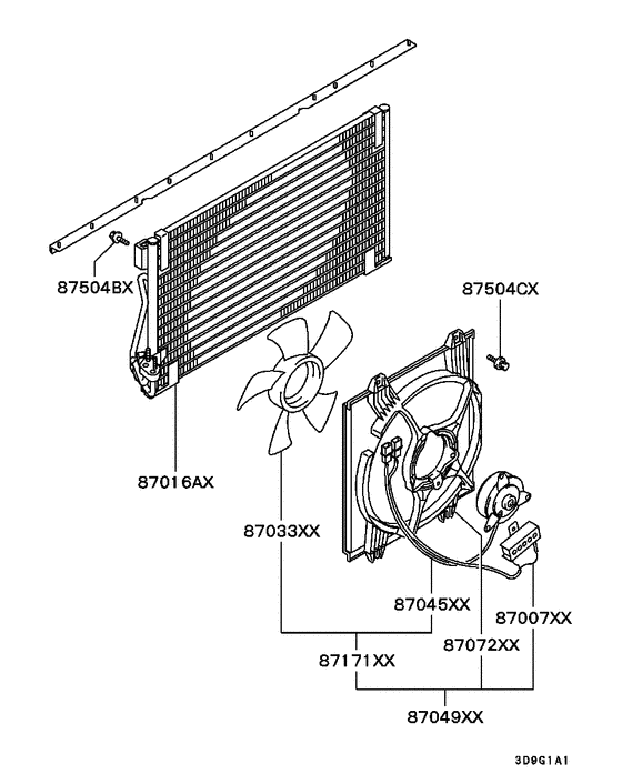A/c cond, piping(auto,full:a)