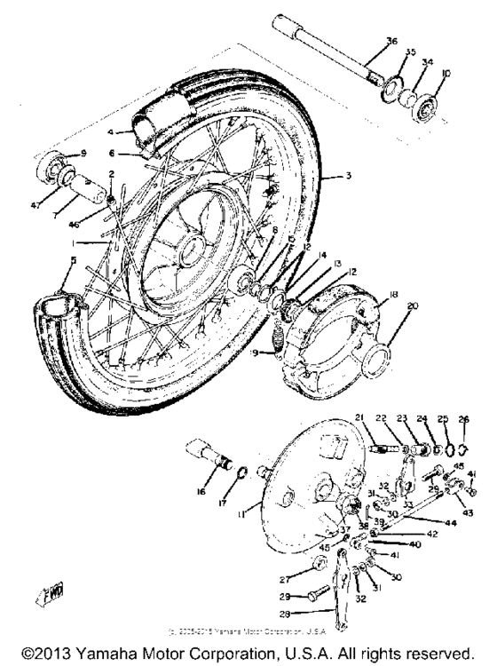 Front wheel