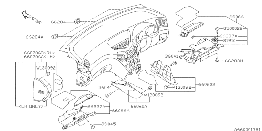 Instrument panel