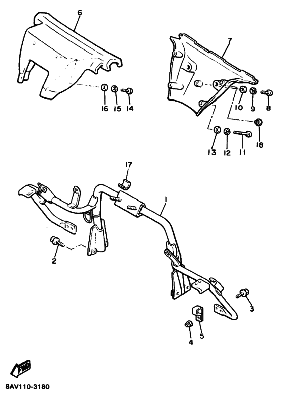 Steering gate