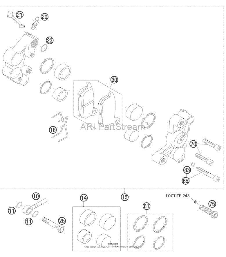 Brake Caliper Front