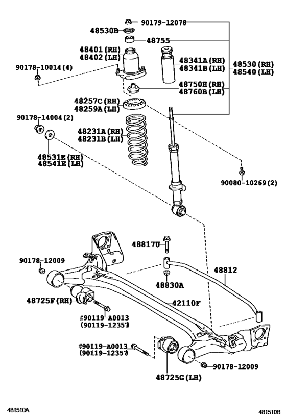 Rear Spring & Shock Absorber