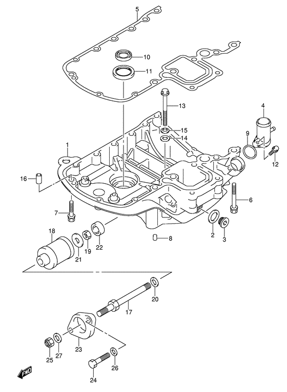 Engine holder