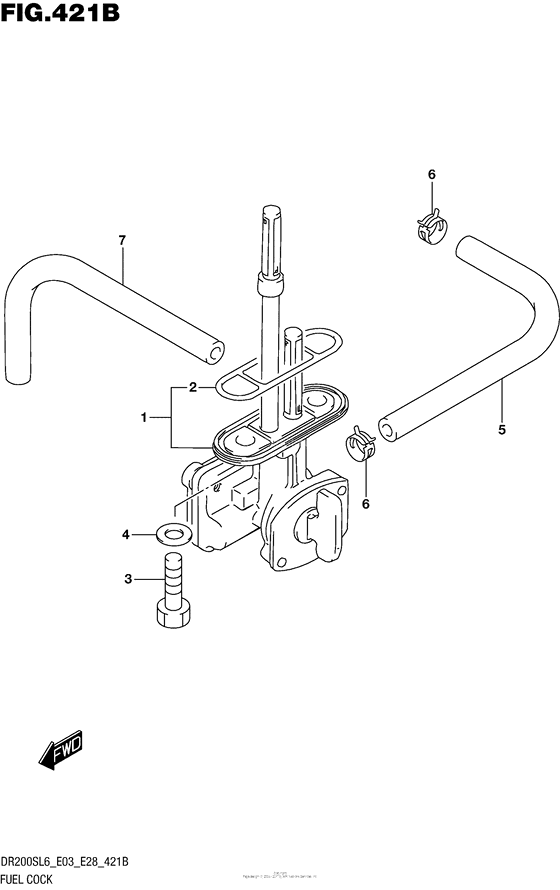 Fuel Cock (Dr200Sl6 E28)