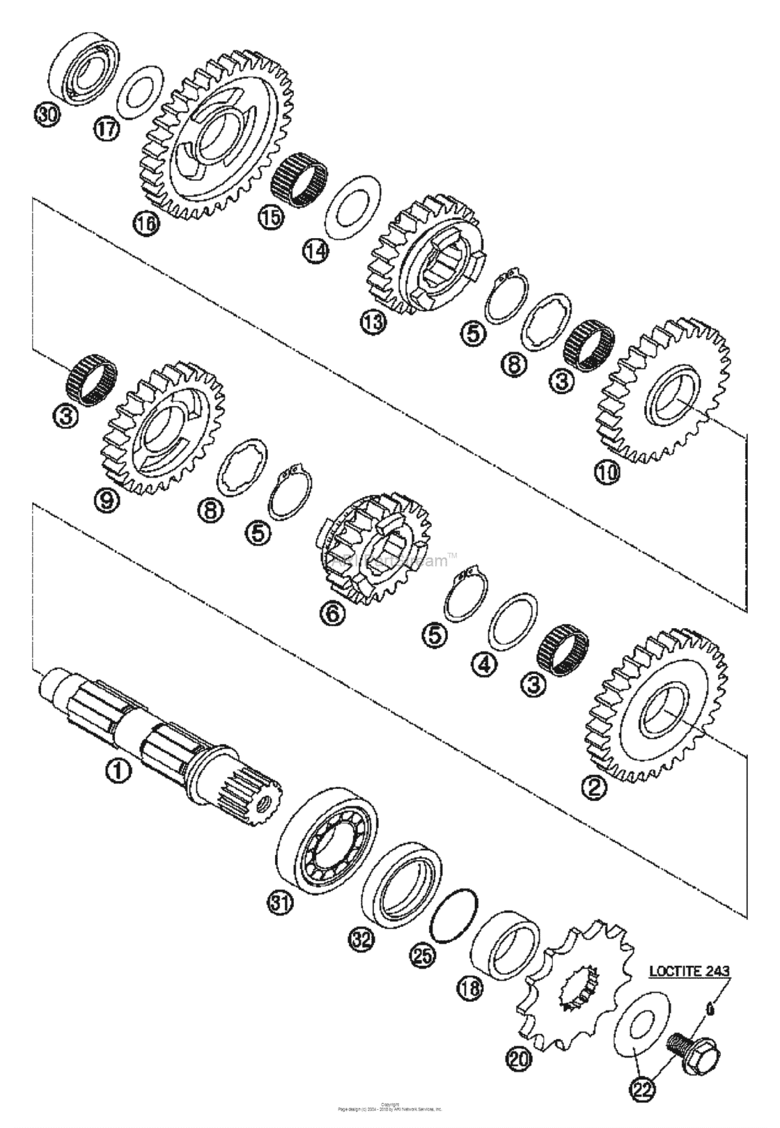 Transmission Ii - Countershaft