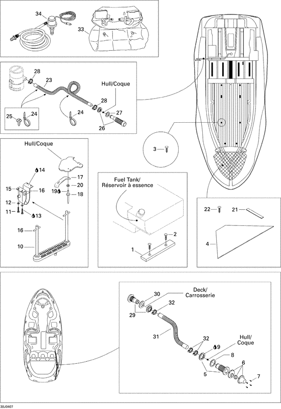 09- lower hull and ladder