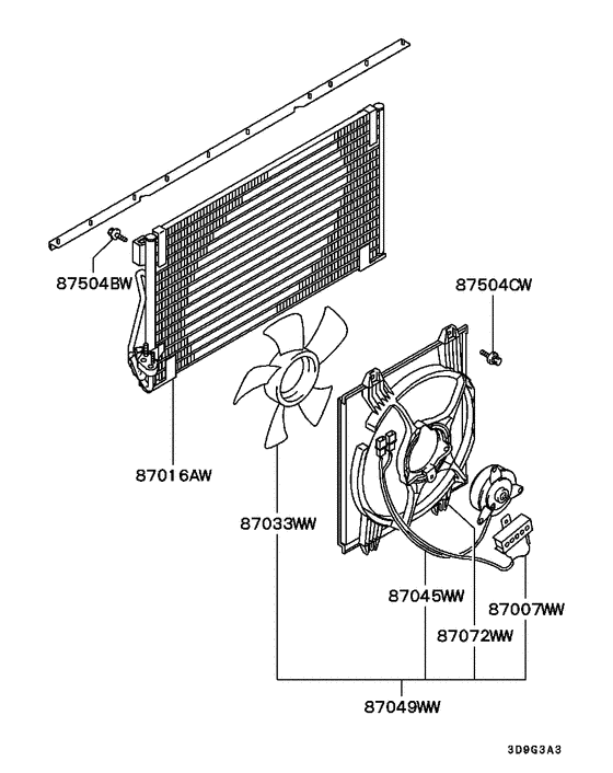 A/c cond, piping(dual:a)