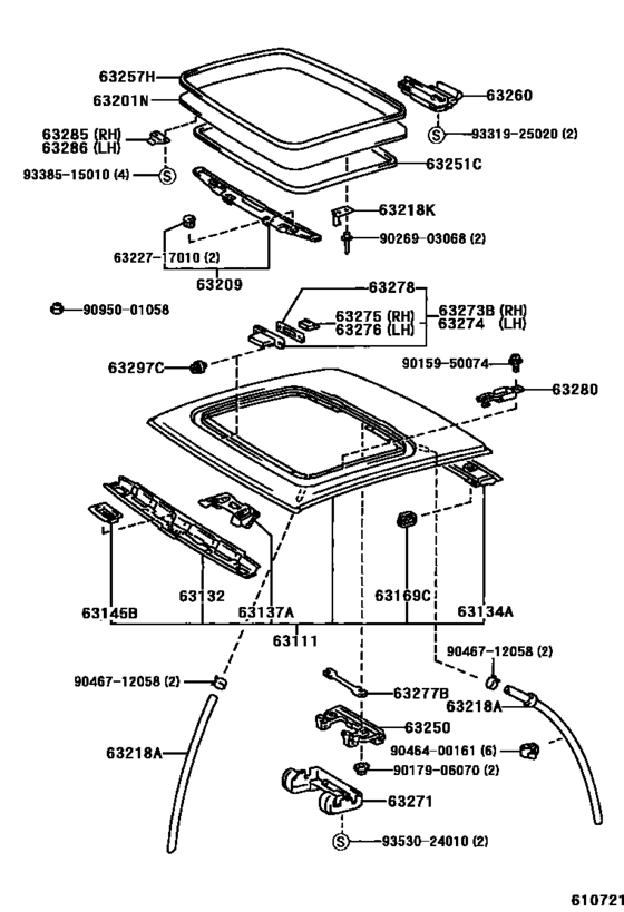 Roof Panel & Back Panel