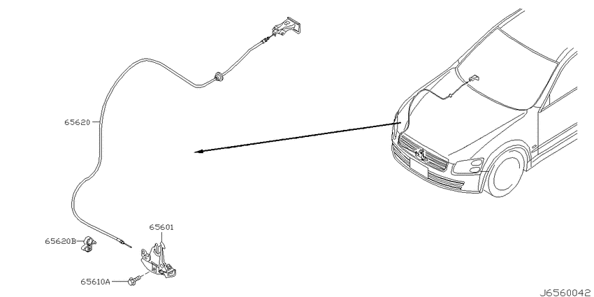 Hood lock control