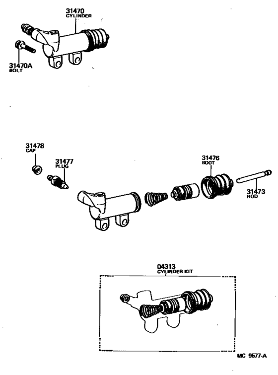 Clutch Release Cylinder