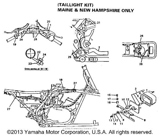 Taillight kit