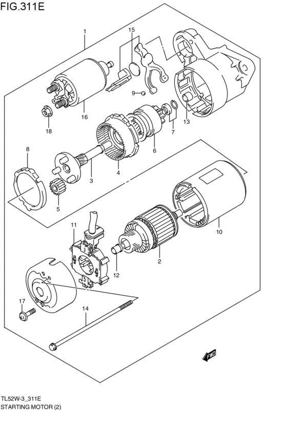starting motor