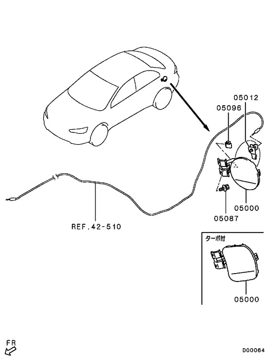 Fuel filler lid & lock