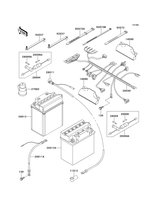 Chassis electrical equipment