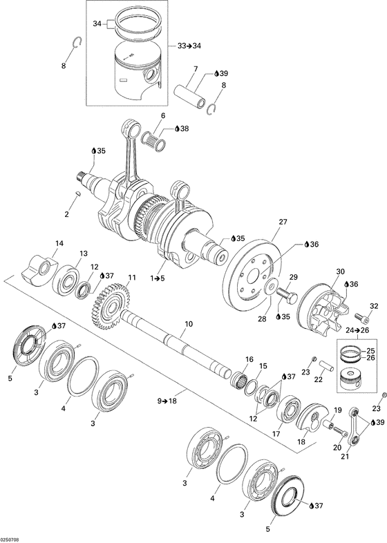 01- crankshaft and pistons