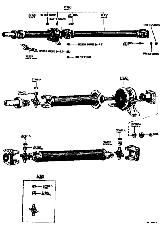 Propeller Shaft & Universal Joint