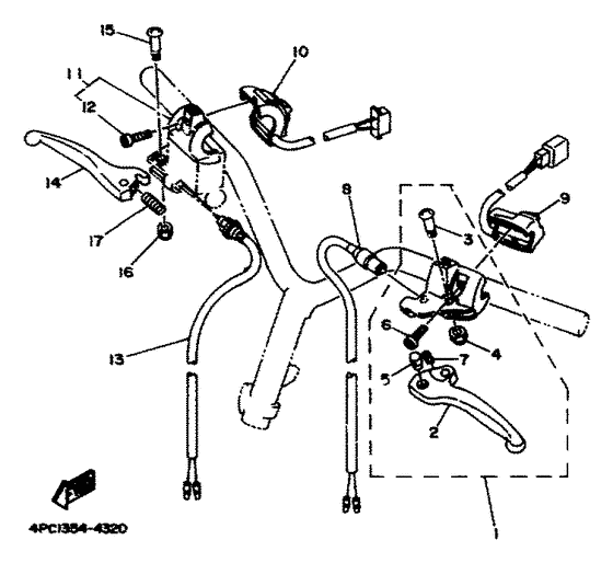 Handle switch & lever