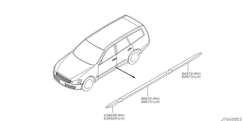 Body side moulding