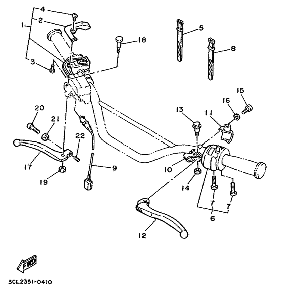 Handle switch & lever