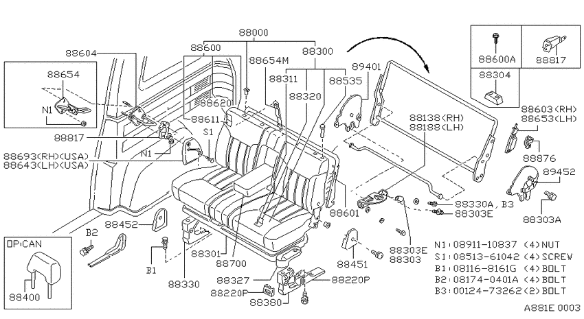 2nd seat